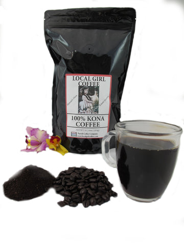 Dark Roasted 100% Kona Coffee